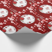 Valentinstag Wrapping Paper Geschenkpapier (Ecke)