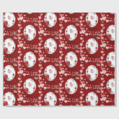 Valentinstag Wrapping Paper Geschenkpapier (Flach)