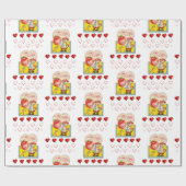 Valentinstag Wrapping Paper Geschenkpapier (Flach)