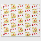 Valentinstag Wrapping Paper Geschenkpapier (Flach)