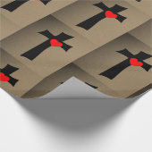 Valentinstag Wrapping Paper Geschenkpapier (Ecke)