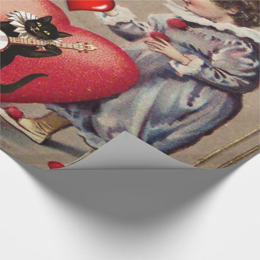 Valentinstag Wrapping Paper Geschenkpapier (Ecke)