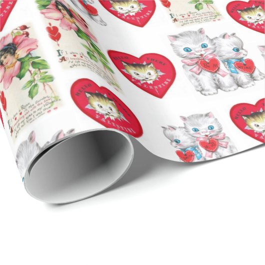 Valentinstag Wrapping Paper Geschenkpapier (Rolleneckpunkt)