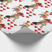 Valentinstag Wrapping Paper Geschenkpapier (Ecke)