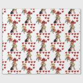 Valentinstag Wrapping Paper Geschenkpapier (Flach)