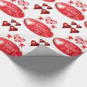 Valentinstag Wrapping Paper Geschenkpapier (Ecke)
