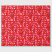 Valentinstag Wrapping Paper Geschenkpapier (Flach)