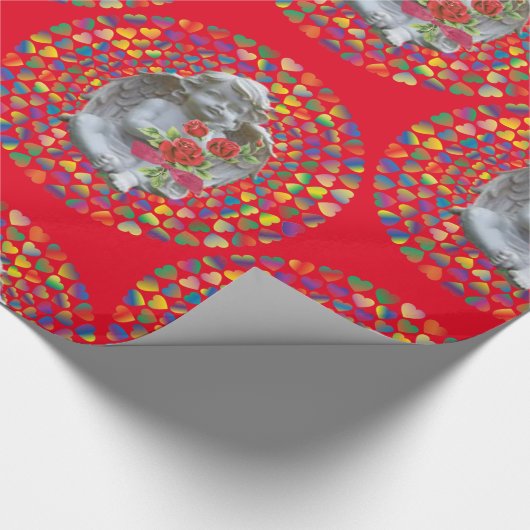 Valentinstag Wrapping Paper Geschenkpapier (Ecke)