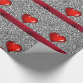 Valentinstag Wrapping Paper Geschenkpapier (Ecke)