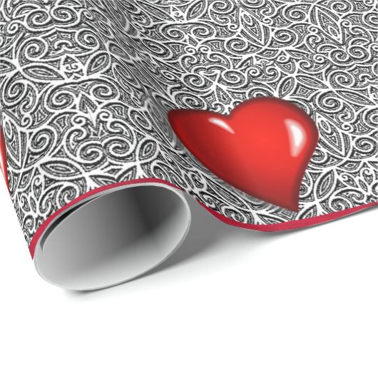 Valentinstag Wrapping Paper Geschenkpapier (Rolleneckpunkt)