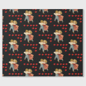 Valentinstag Wrapping Paper Geschenkpapier (Flach)