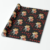 Valentinstag Wrapping Paper Geschenkpapier (Ungerollt)