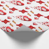 Valentinstag Wrapping Paper Geschenkpapier (Ecke)