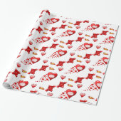 Valentinstag Wrapping Paper Geschenkpapier (Ungerollt)