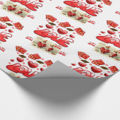 Valentinstag Wrapping Paper Geschenkpapier (Ecke)