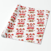 Valentinstag Wrapping Paper Geschenkpapier (Ungerollt)