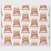 Valentinstag Wrapping Paper Geschenkpapier (Flach)