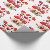 Valentinstag Wrapping Paper Geschenkpapier (Ecke)