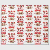 Valentinstag Wrapping Paper Geschenkpapier (Flach)