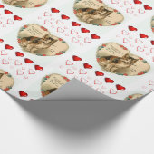 Valentinstag Wrapping Paper Geschenkpapier (Ecke)