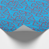 Valentinstag Wrapping Paper Geschenkpapier (Ecke)