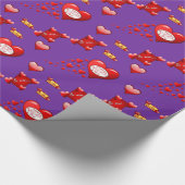 Valentinstag Wrapping Paper Geschenkpapier (Ecke)