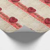 Valentinstag Wrapping Paper Geschenkpapier (Ecke)