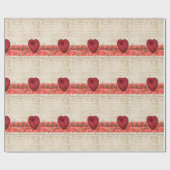 Valentinstag Wrapping Paper Geschenkpapier (Flach)