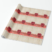Valentinstag Wrapping Paper Geschenkpapier (Ungerollt)