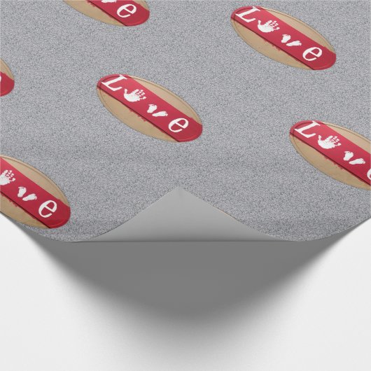 Valentinstag Wrapping Paper Geschenkpapier (Ecke)