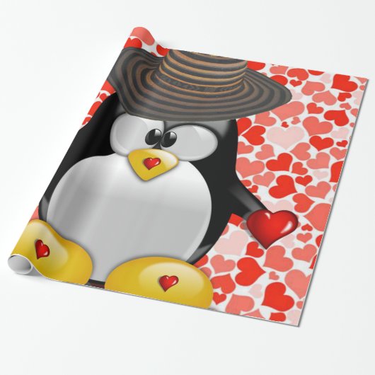 Valentinstag Wrapping Paper Geschenkpapier (Ungerollt)