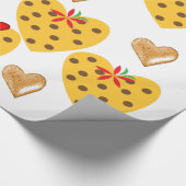 Valentinstag Wrapping Paper Herz Geschenkpapier (Ecke)