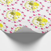 Valentinstag Wrapping Paper Hummelmäuse Geschenkpapier (Ecke)