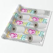 Valentinstag Wrapping Toilettenpapier Liebe Geschenkpapier (Ungerollt)