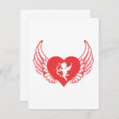 Valentinstag wünschen (Vorne/Hinten)