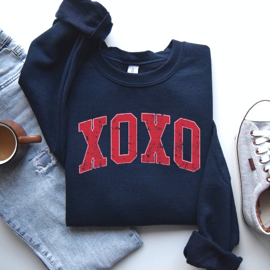 Valentinstag Xo-Shirt, Valentingeschenk Sweatshirt