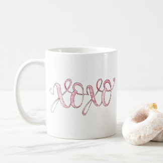 Valentinstag XOXO Design-Tasse Kaffeetasse