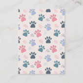 Valentinstag XOXO Haustier Hund Foto Klasse Kinder Mitteilungskarte (Rückseite)