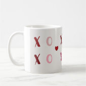 Valentinstag XOXO Kaffeetasse (Links)