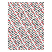 Valentinstag Xoxo Tischdecke (Vorderseite)