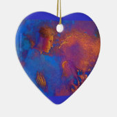 Valentinstag-Zeichen Keramikornament (Rechts)