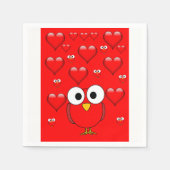 Valentinstag Zeitung Napkins Serviette (Vorderseite)