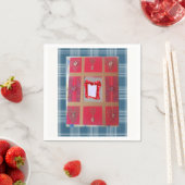 Valentinstag Zeitung Napkins Serviette (Beispiel)