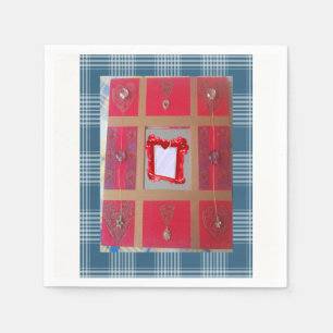 Valentinstag Zeitung Napkins Serviette