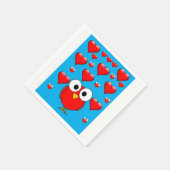 Valentinstag Zeitung Napkins Serviette (Ecke)