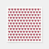 Valentinstag Zeitung Napkins Serviette (Vorderseite)