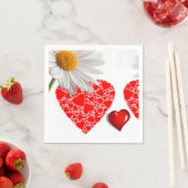 Valentinstag Zeitung Napkins Serviette (Beispiel)