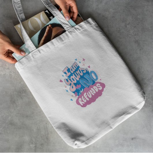 Valentinstag-Zitat Tragetasche