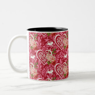 Valentinstag Zweifarbige Tasse