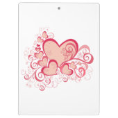 Valentinstag Zwischenablage Klemmbrett (Rückseite)